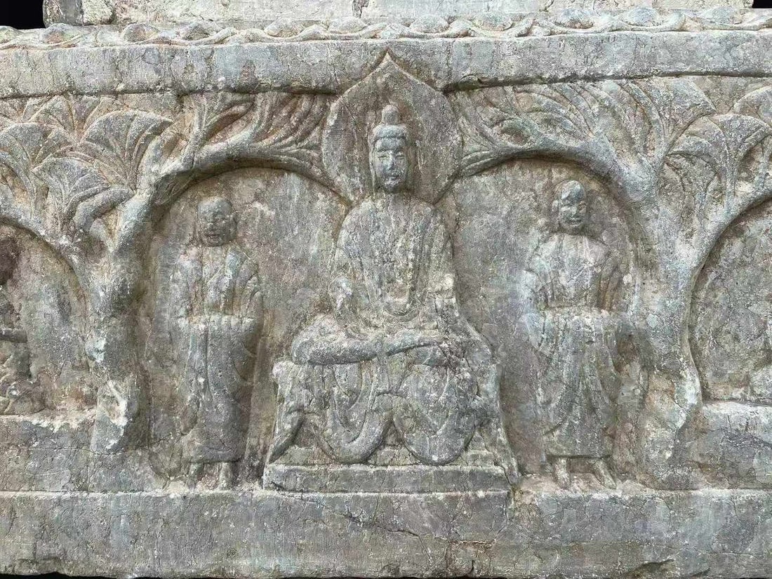 Northern Wei Bluestone Buddha Stele - 6