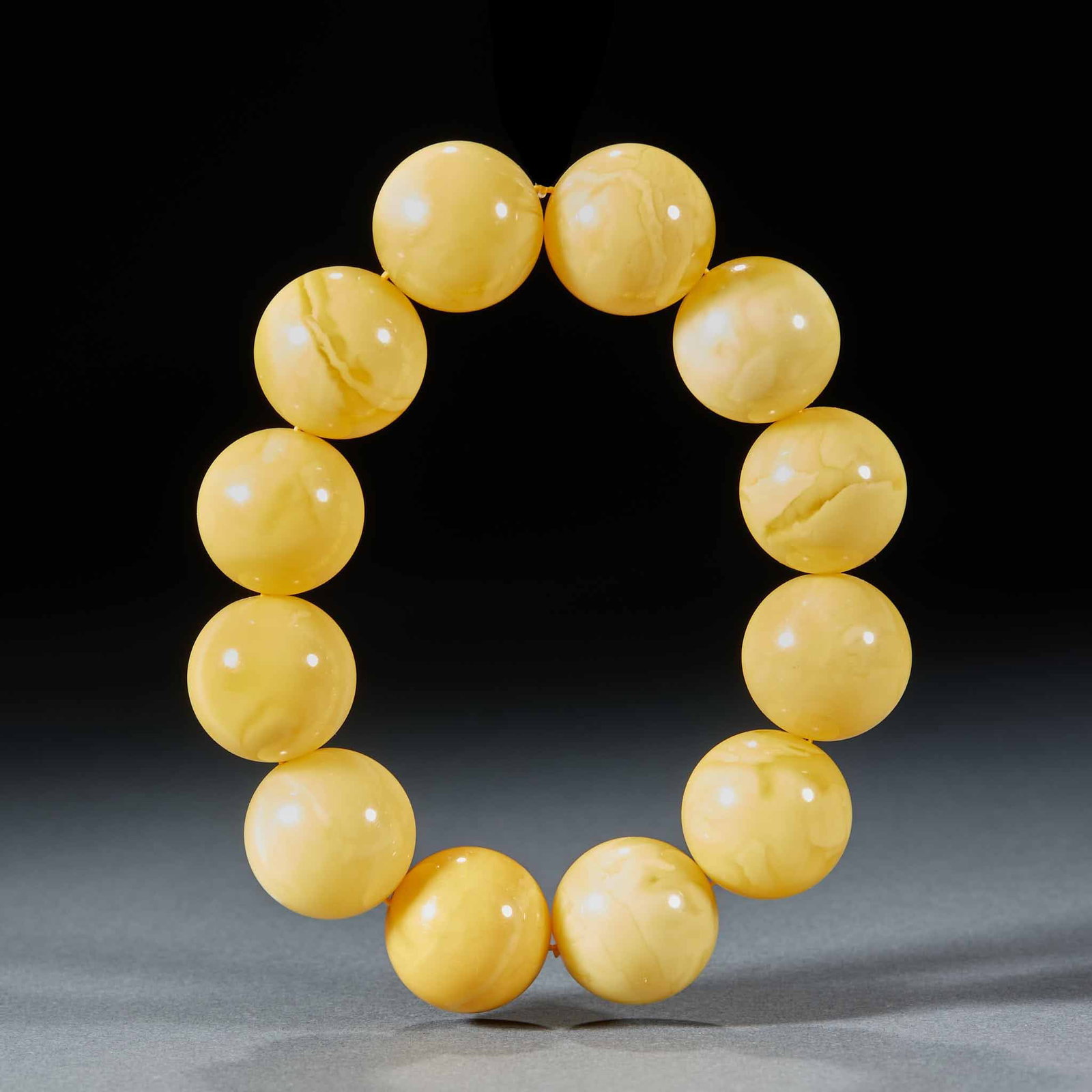 Amber Prayer Bracelet