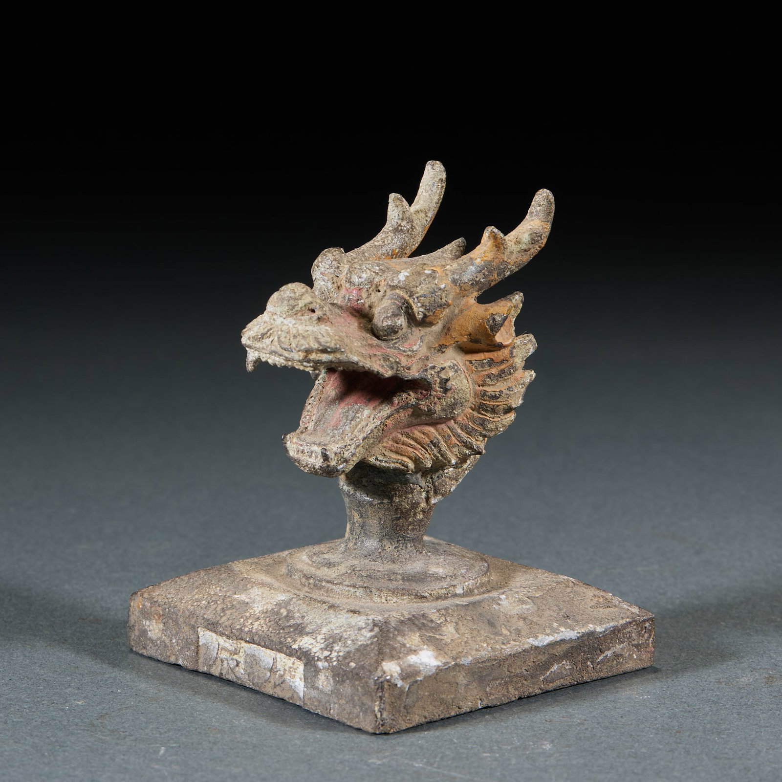 Bronze Dragon-Head Seal - 2