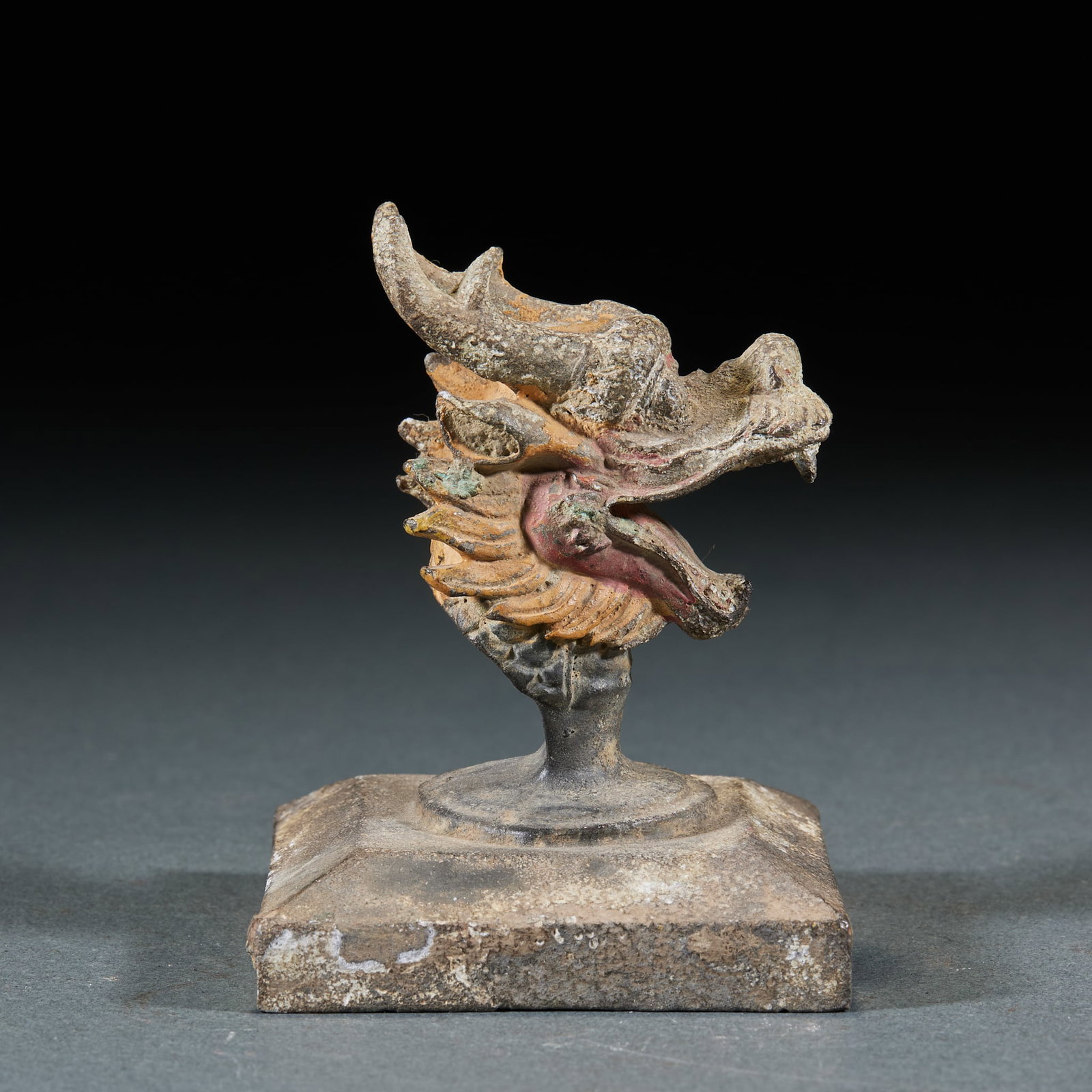 Bronze Dragon-Head Seal - 5