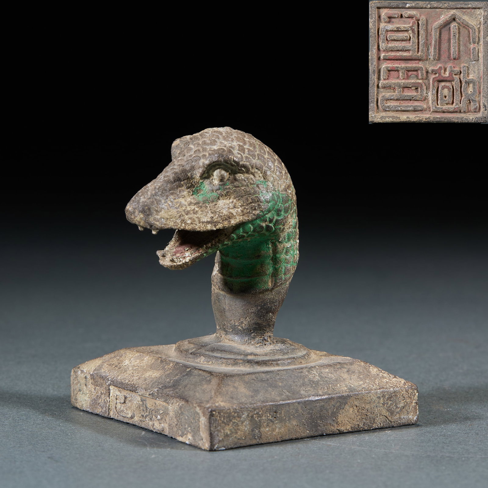 Bronze Snake-head Seal
