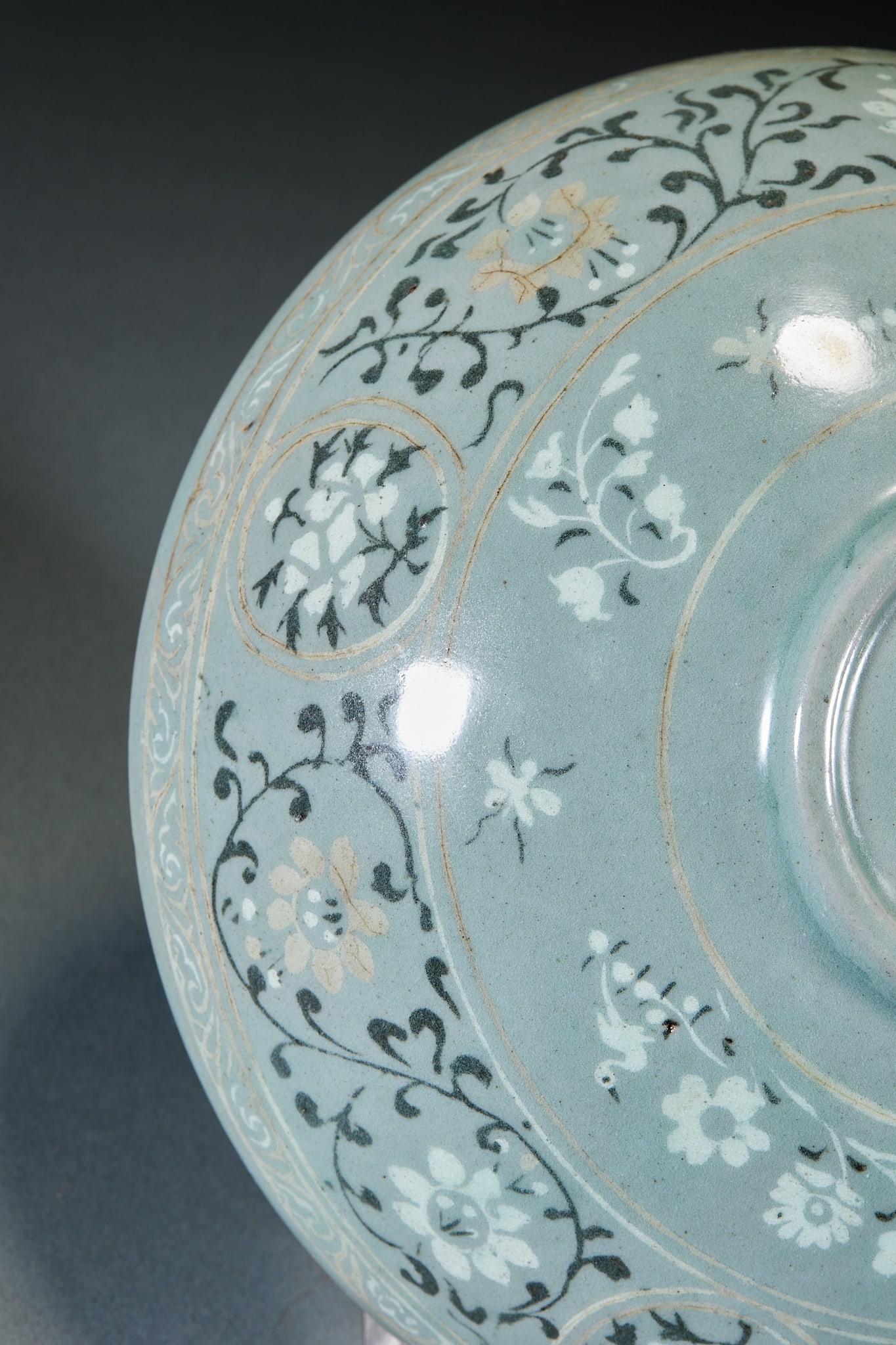 Goryeo Celadon Dragon Pattern Bowl - 8