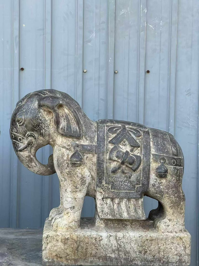 Bluestone Peace Elephant Ornament - 6