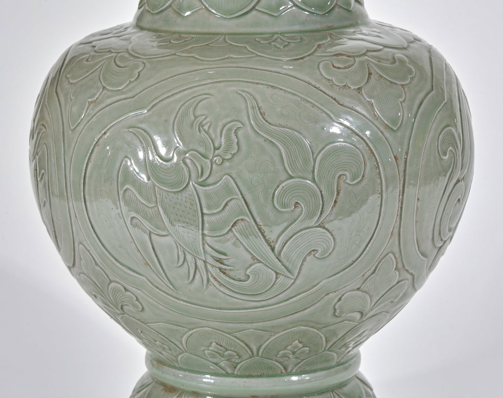 Yue Ware Openwork Phoenix Vase - 11