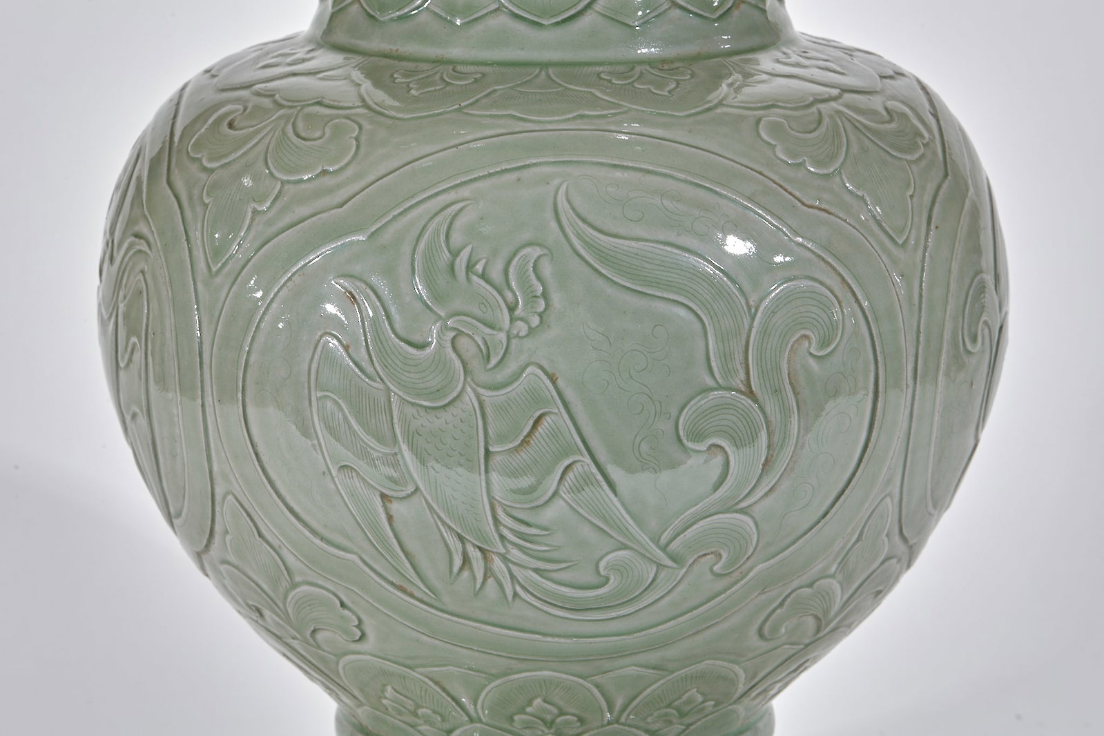 Yue Ware Openwork Phoenix Vase - 5