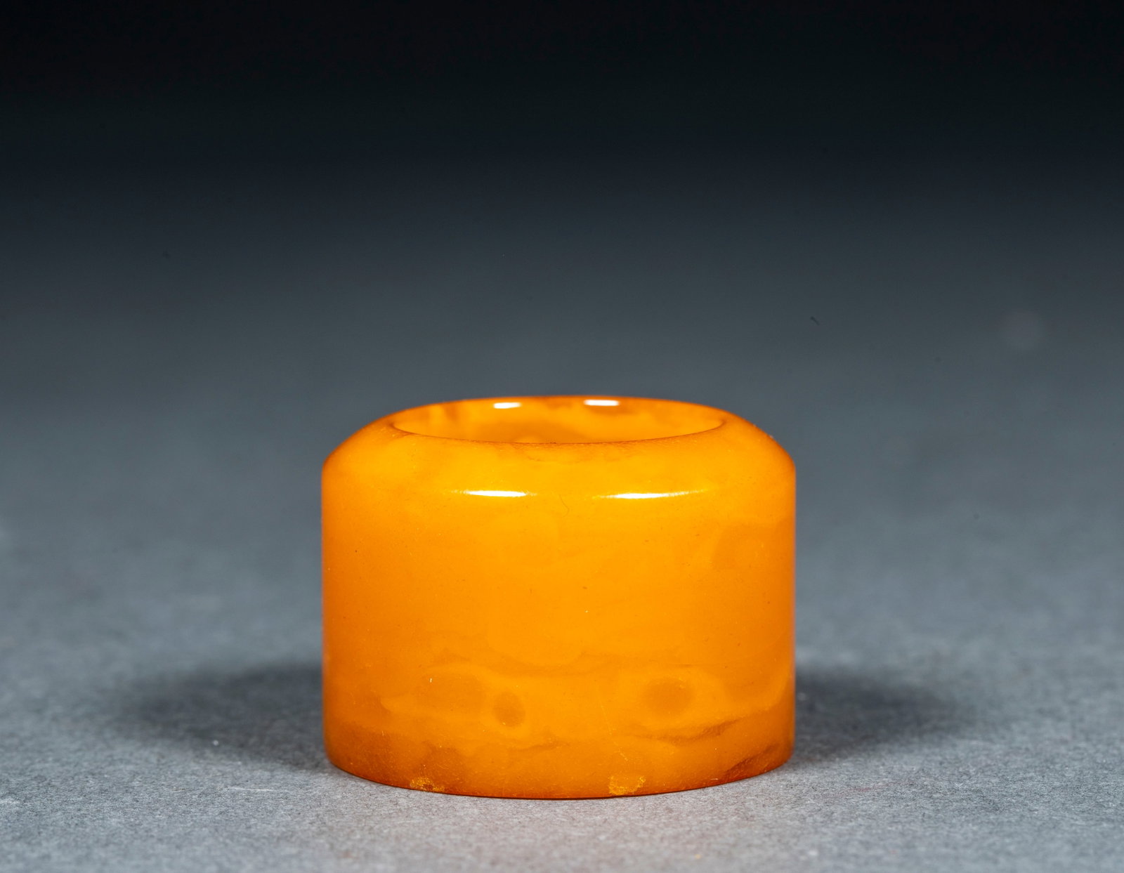 Amber Thumb Ring - 4