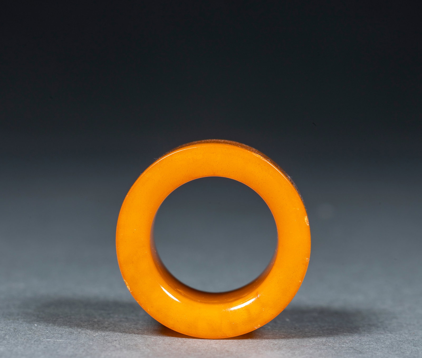 Amber Thumb Ring - 8