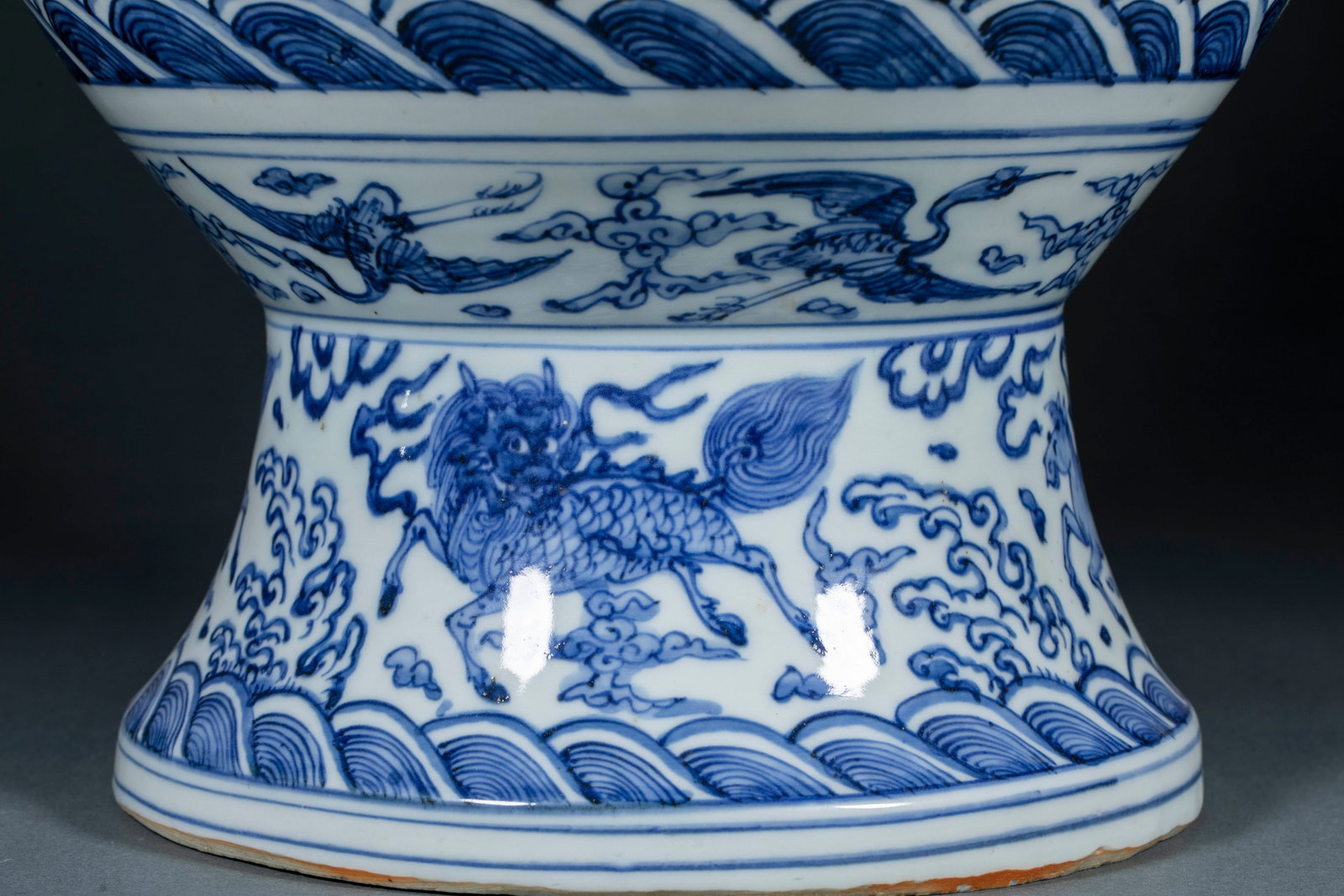 Ming Dragon Phoenix Auspicious Vase - 11