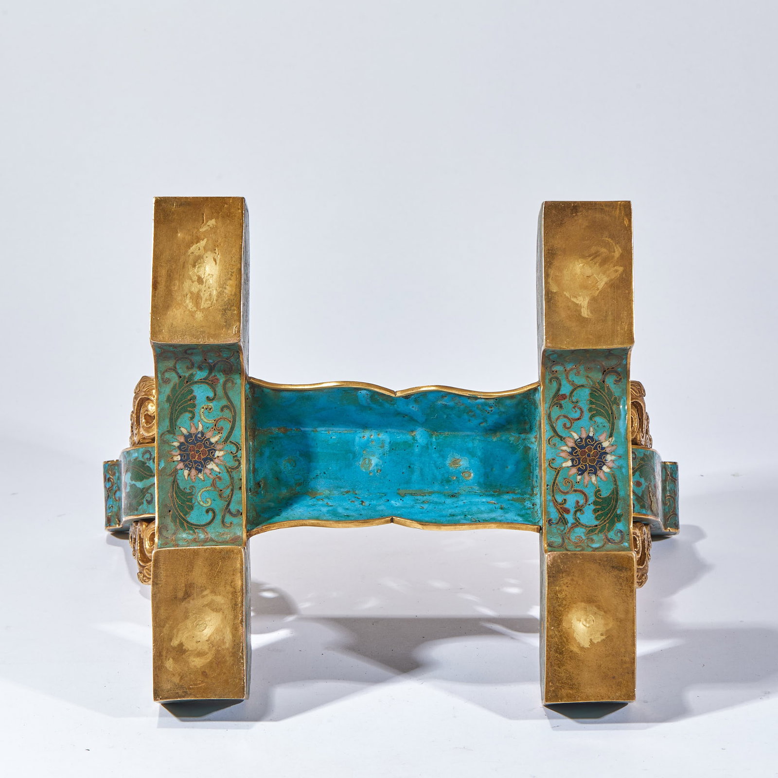 Qianlong Enamel Fu Character Screen - 6