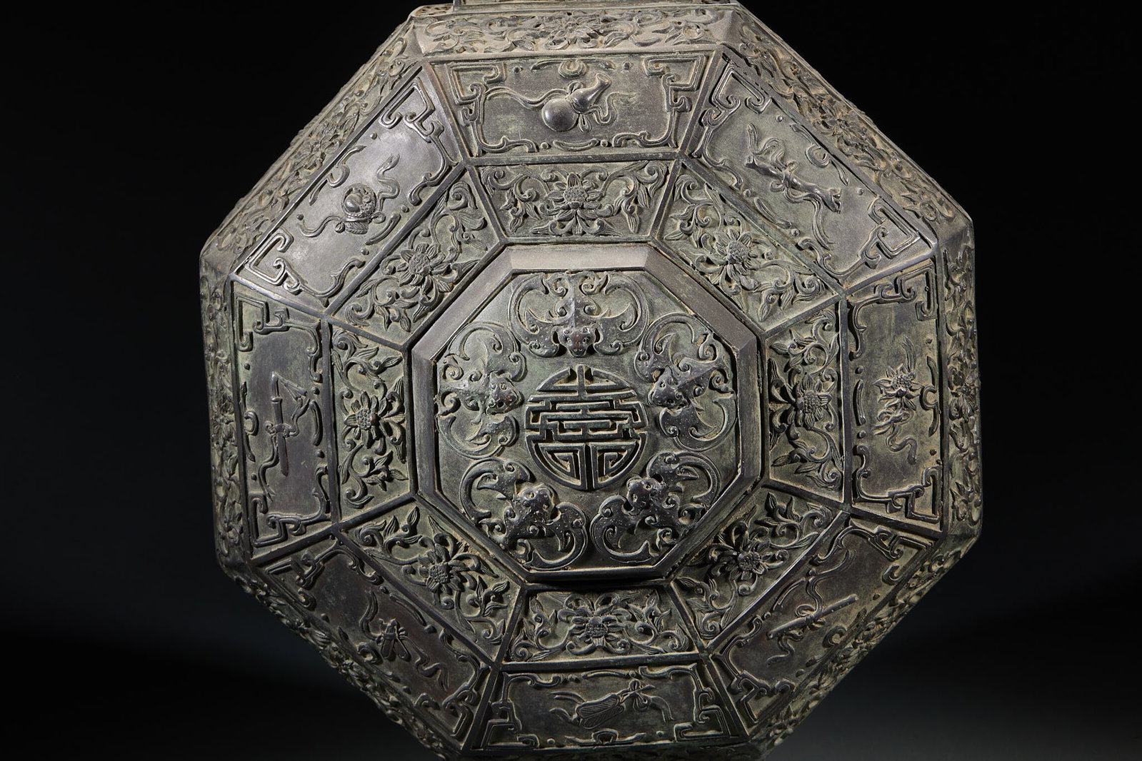 Qianlong Eight-treasure Flat Vase - 13