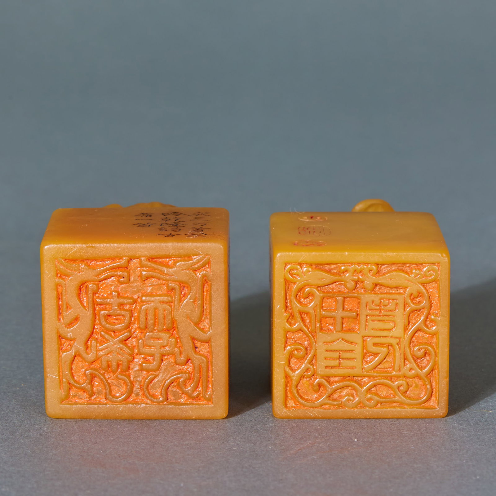 Qianlong Imperial Pine Tree Central Scroll - 11