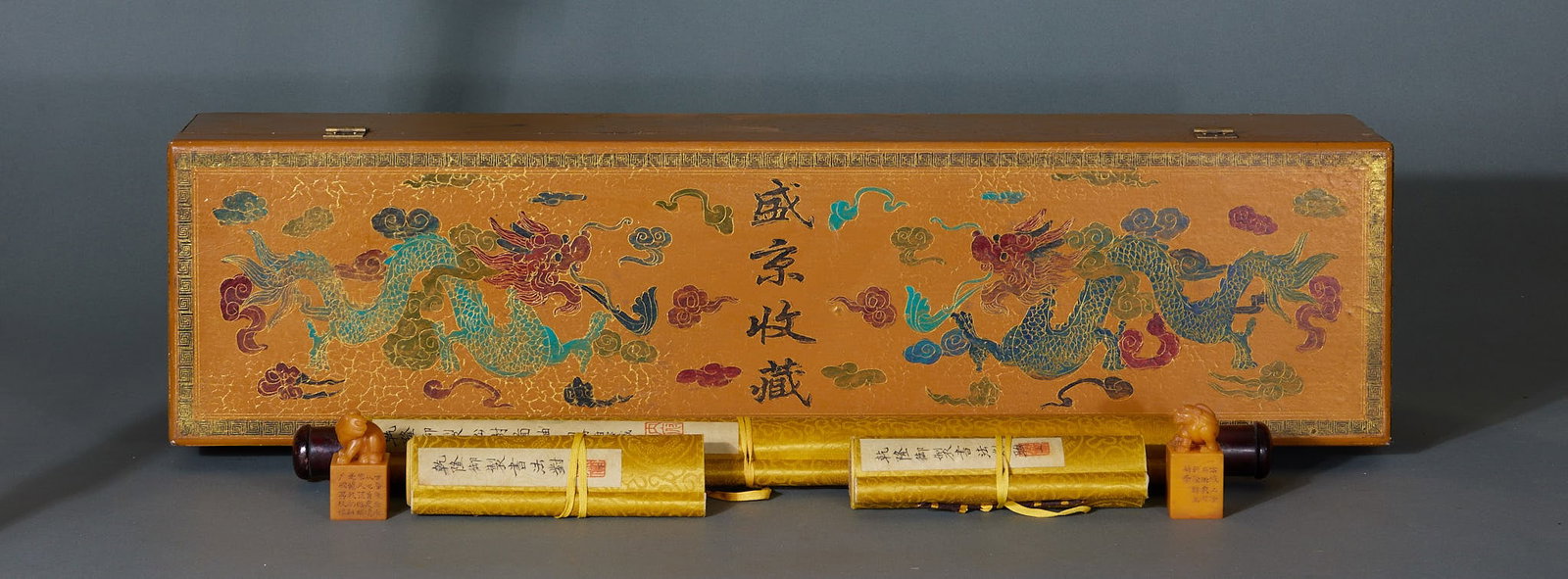 Qianlong Imperial Pine Tree Central Scroll - 8