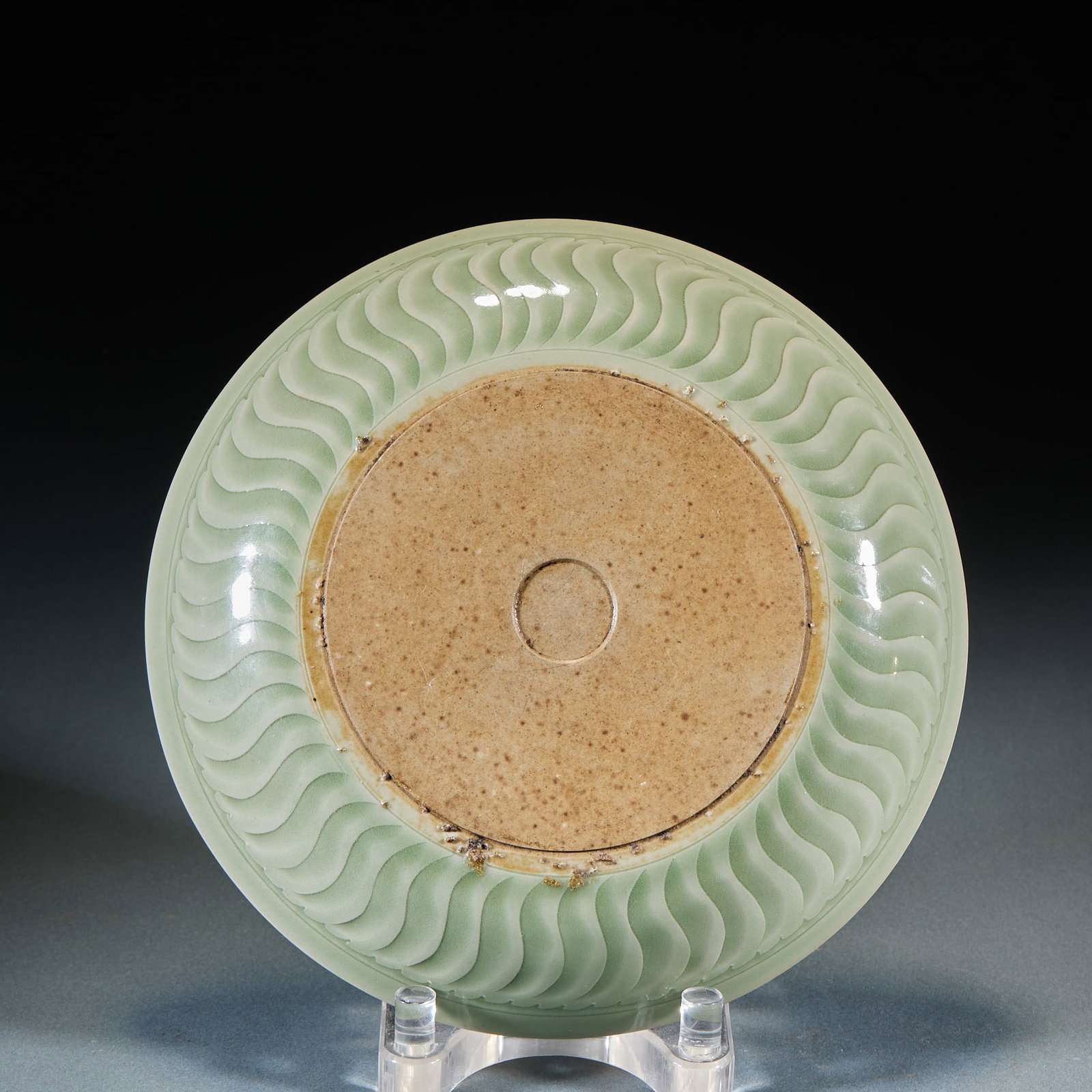 Yue Ware Interlocking Lotus Flower Plate - 7