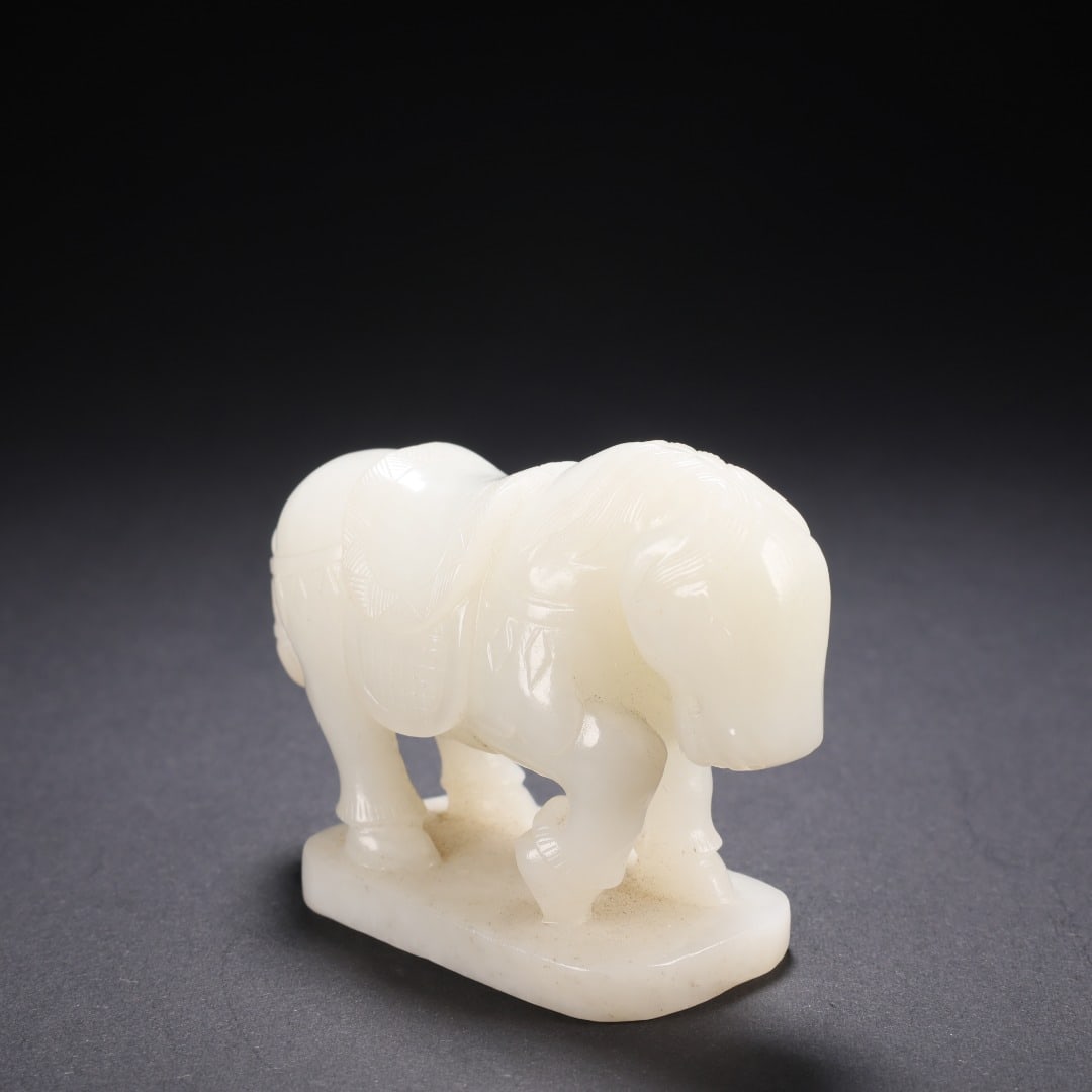 Hetian Jade Horse - 4