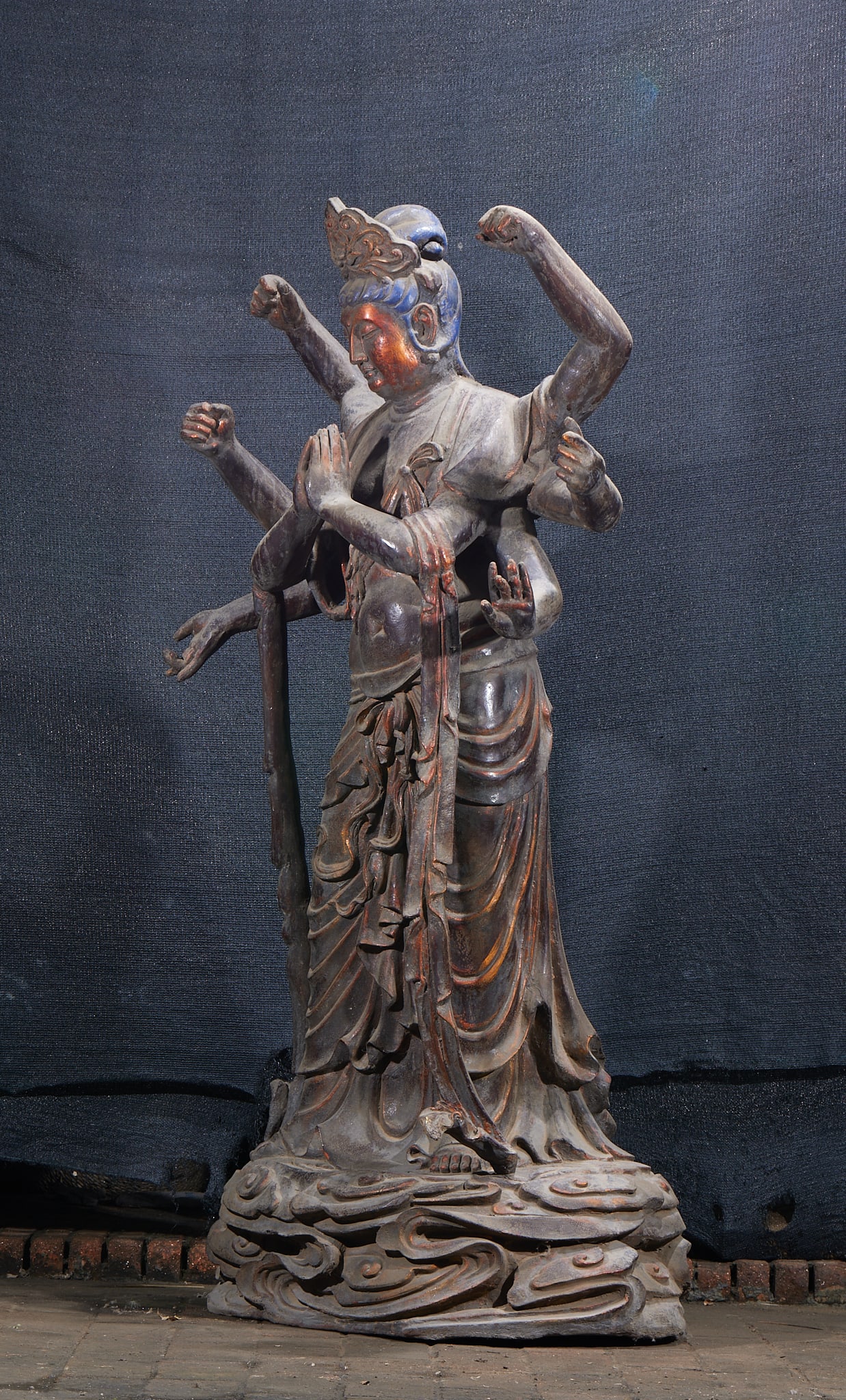 Pre-Ming Bodiless Eight-Armed Guanyin - 10