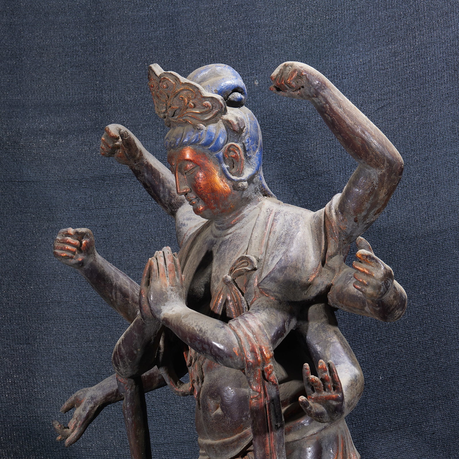 Pre-Ming Bodiless Eight-Armed Guanyin - 11