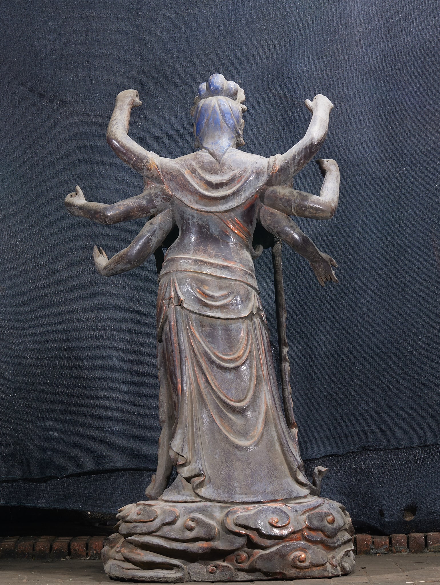 Pre-Ming Bodiless Eight-Armed Guanyin - 12