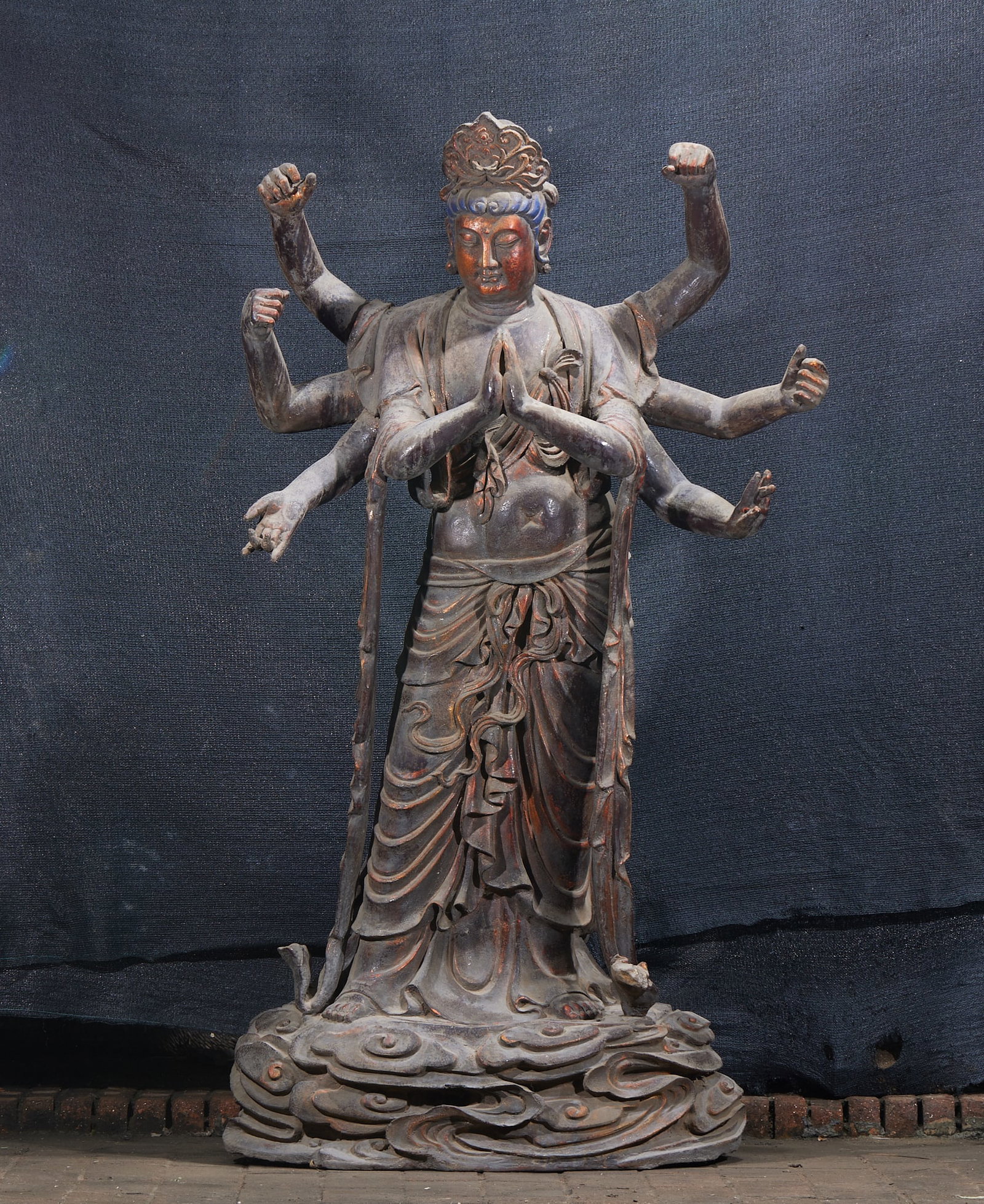 Pre-Ming Bodiless Eight-Armed Guanyin - 5