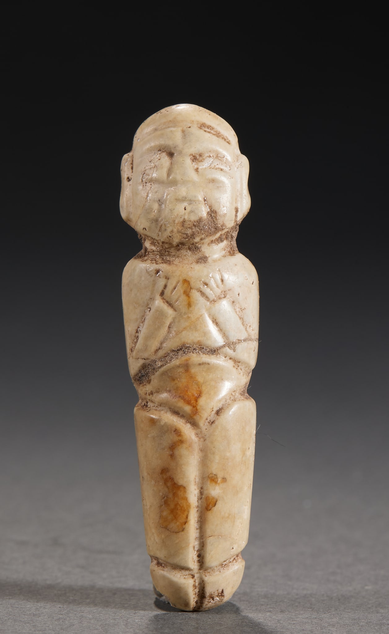 Tang Bluestone Sutra Pillar: Tang Bluestone Sutra Pillar, H79cm D38cm