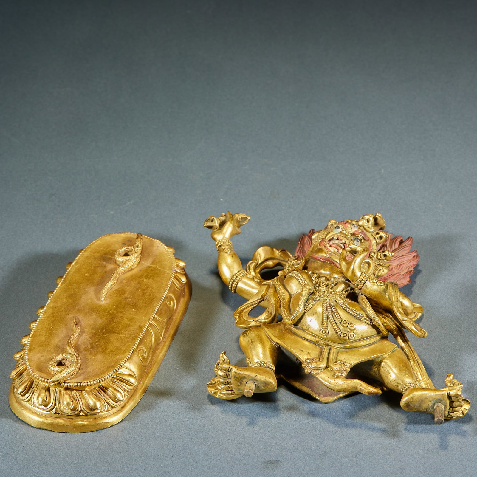Gilt Bronze Buddha Statue - 10