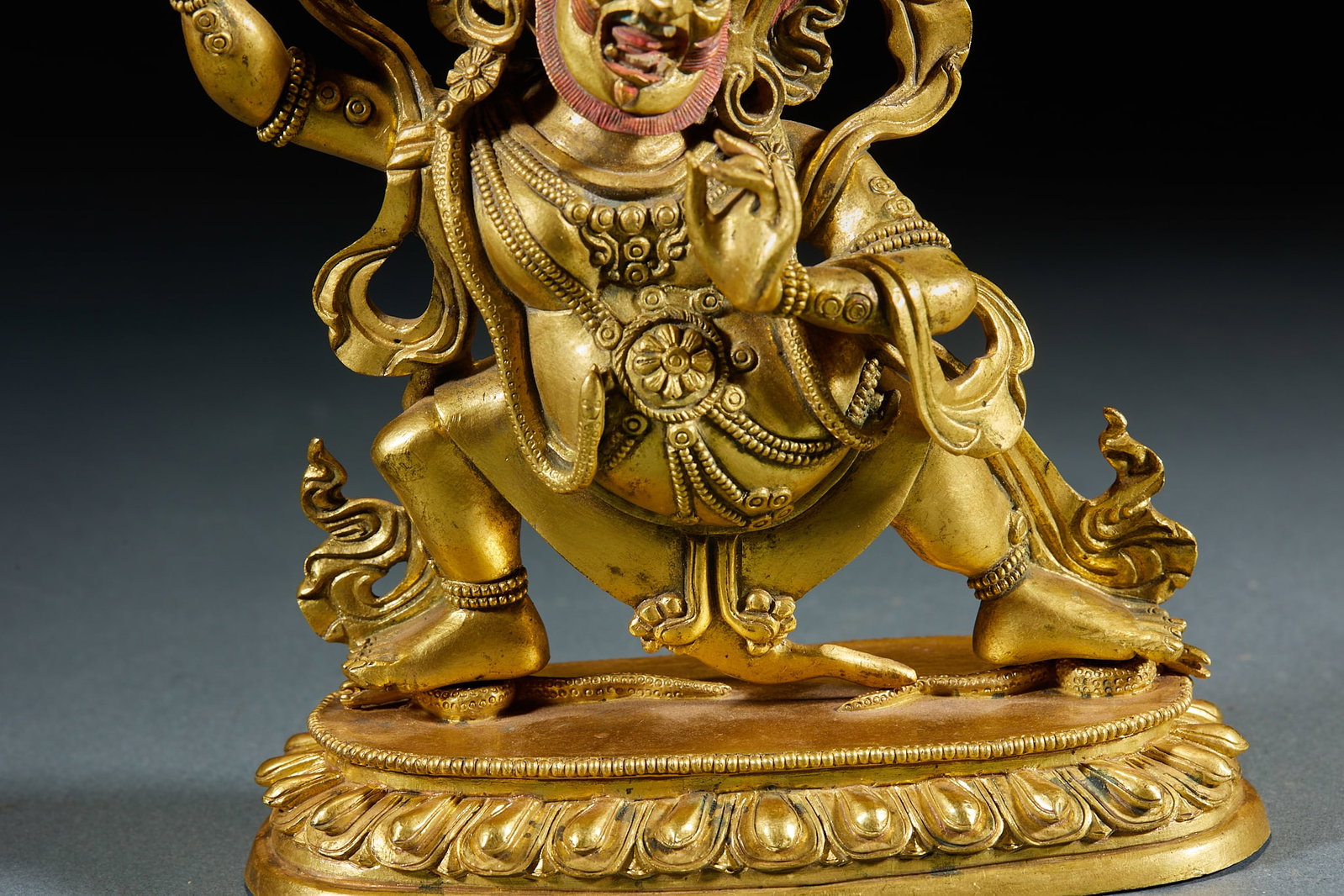 Gilt Bronze Buddha Statue - 4