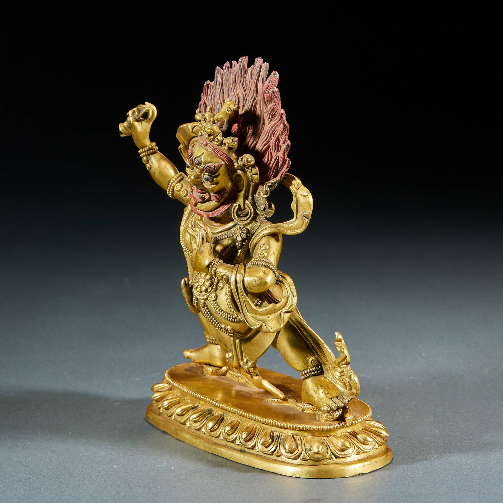 Gilt Bronze Buddha Statue - 6