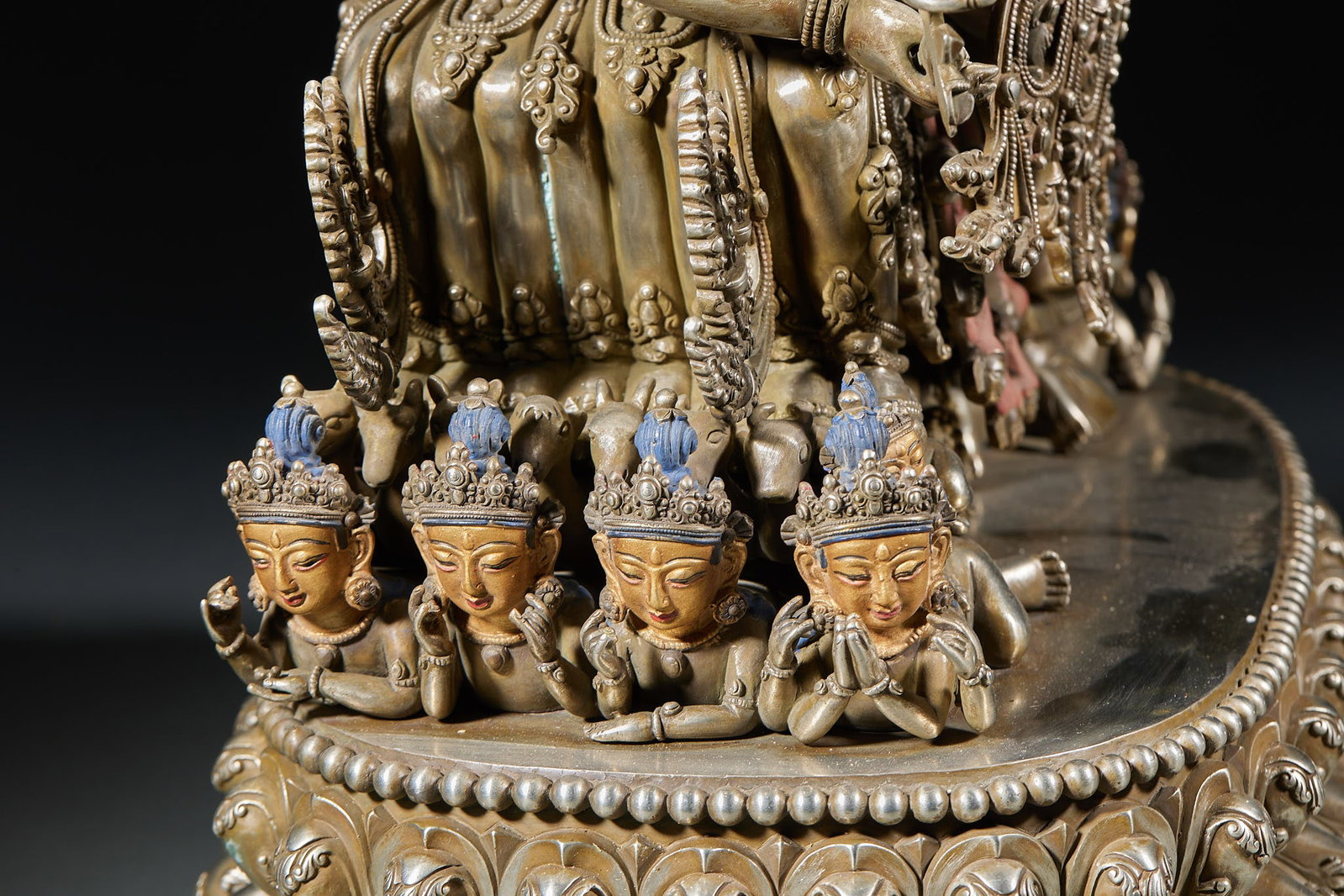 Yongle Silver Yamantaka - 2