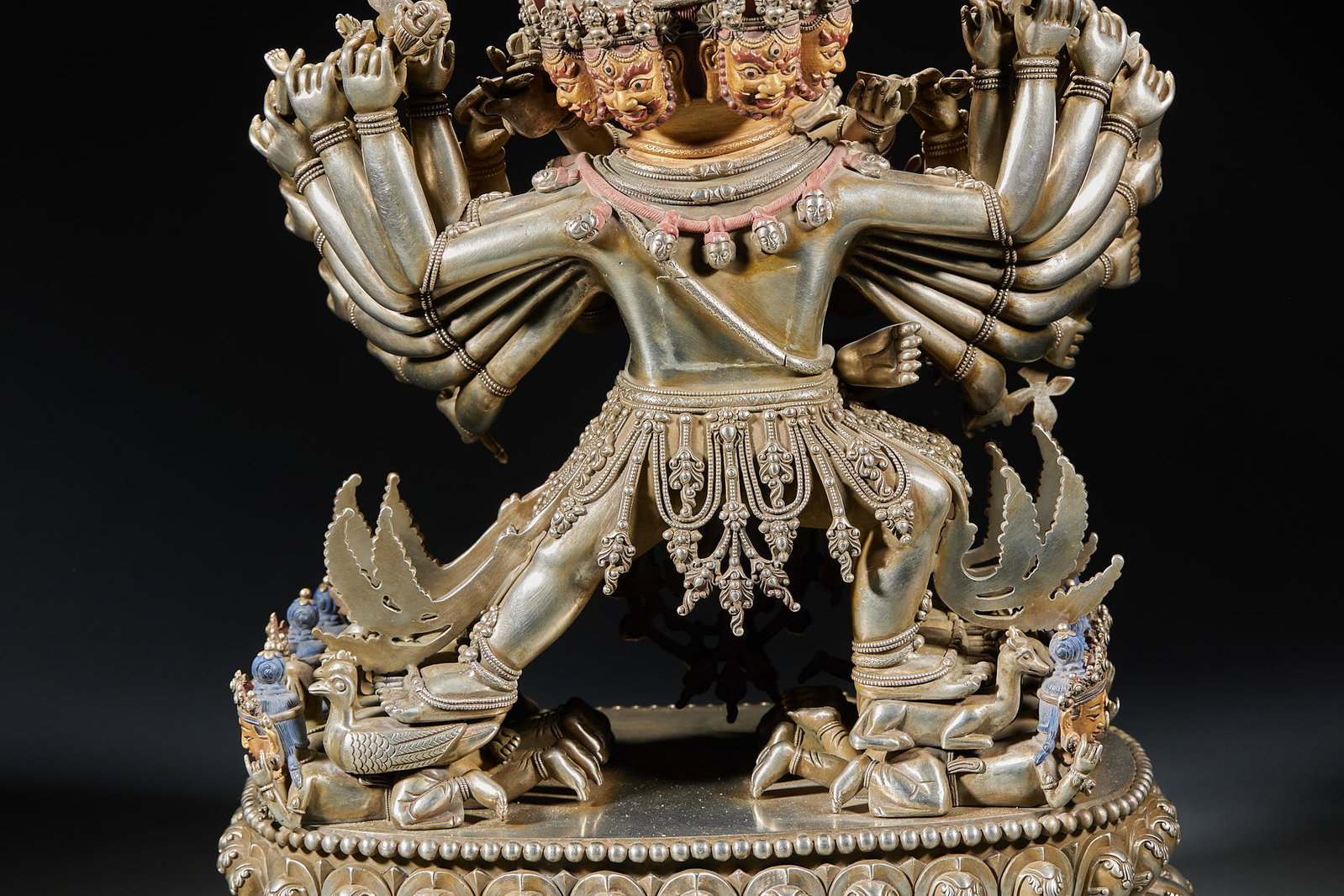 Yongle Silver Yamantaka - 5