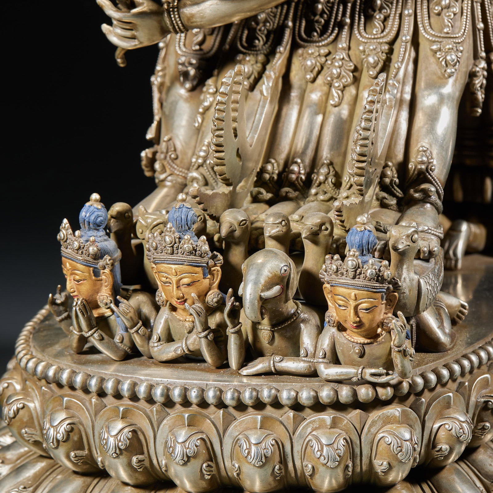 Yongle Silver Yamantaka - 6