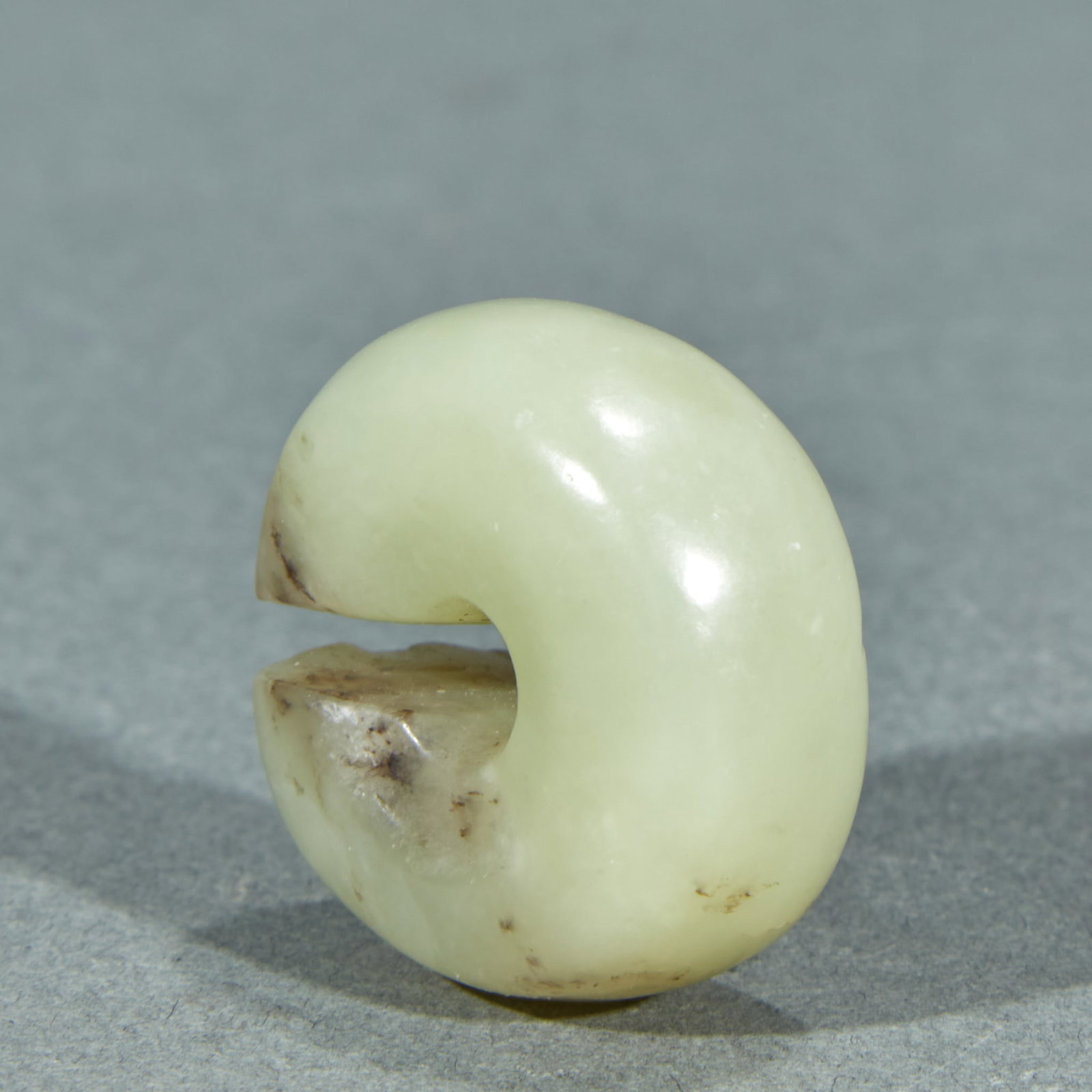 Pre-Ming Jade Slit Ornament - 4