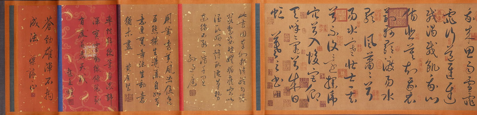 One Box Wang Xizhi Calligraphy Scrolls - 5
