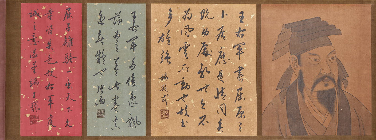 One Box Wang Xizhi Calligraphy Scrolls - 9