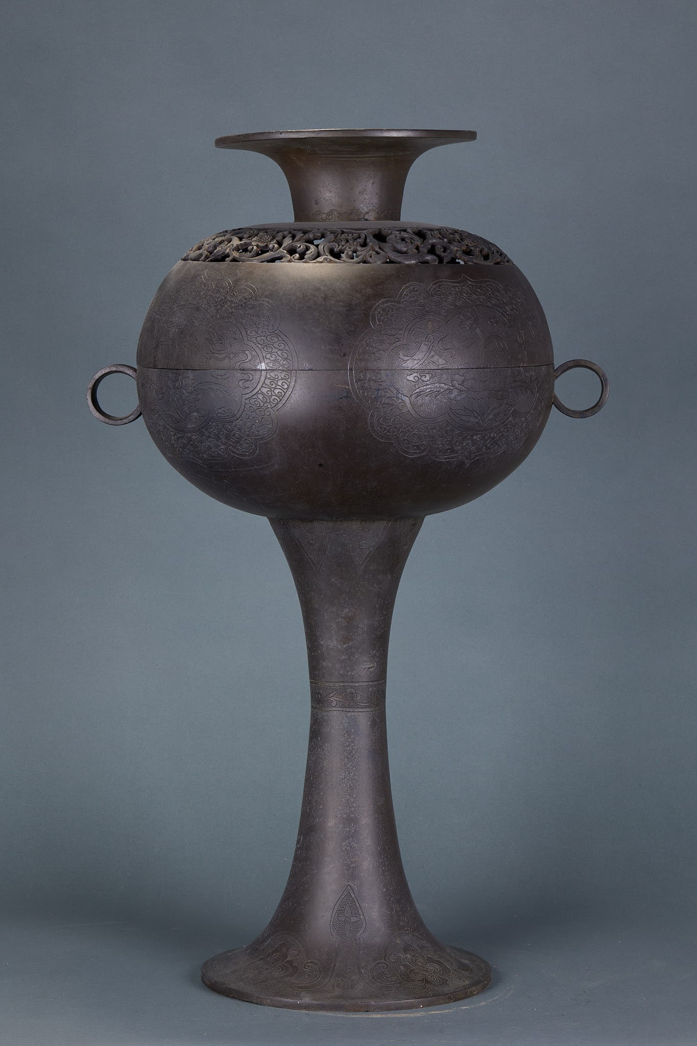 Bronze Bean-Shaped Censer - 13