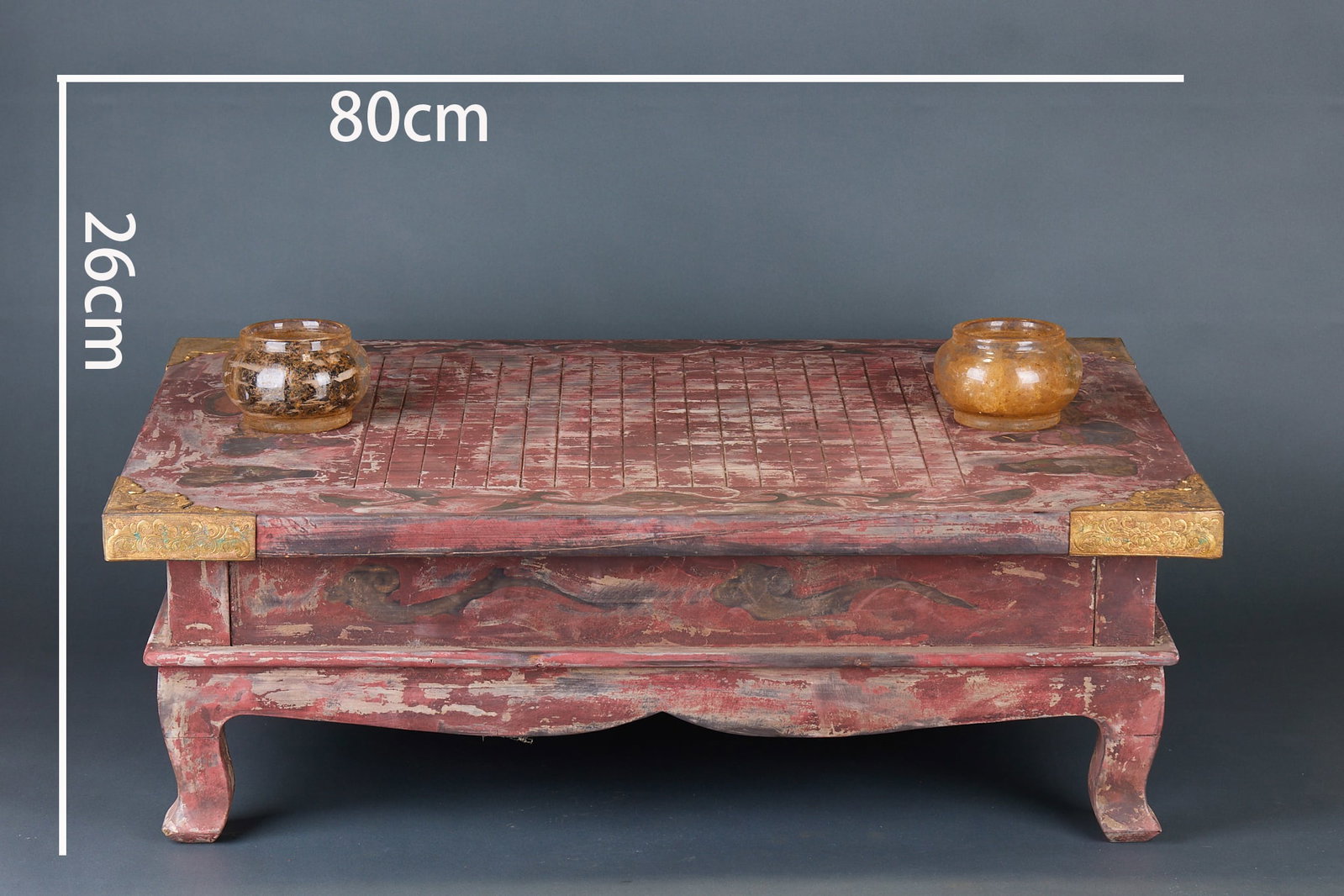 Complete Cypress Wood Go Table Set: Complete Cypress Wood Go Table SetH 26 cm, L 80 cm, W 60 cm