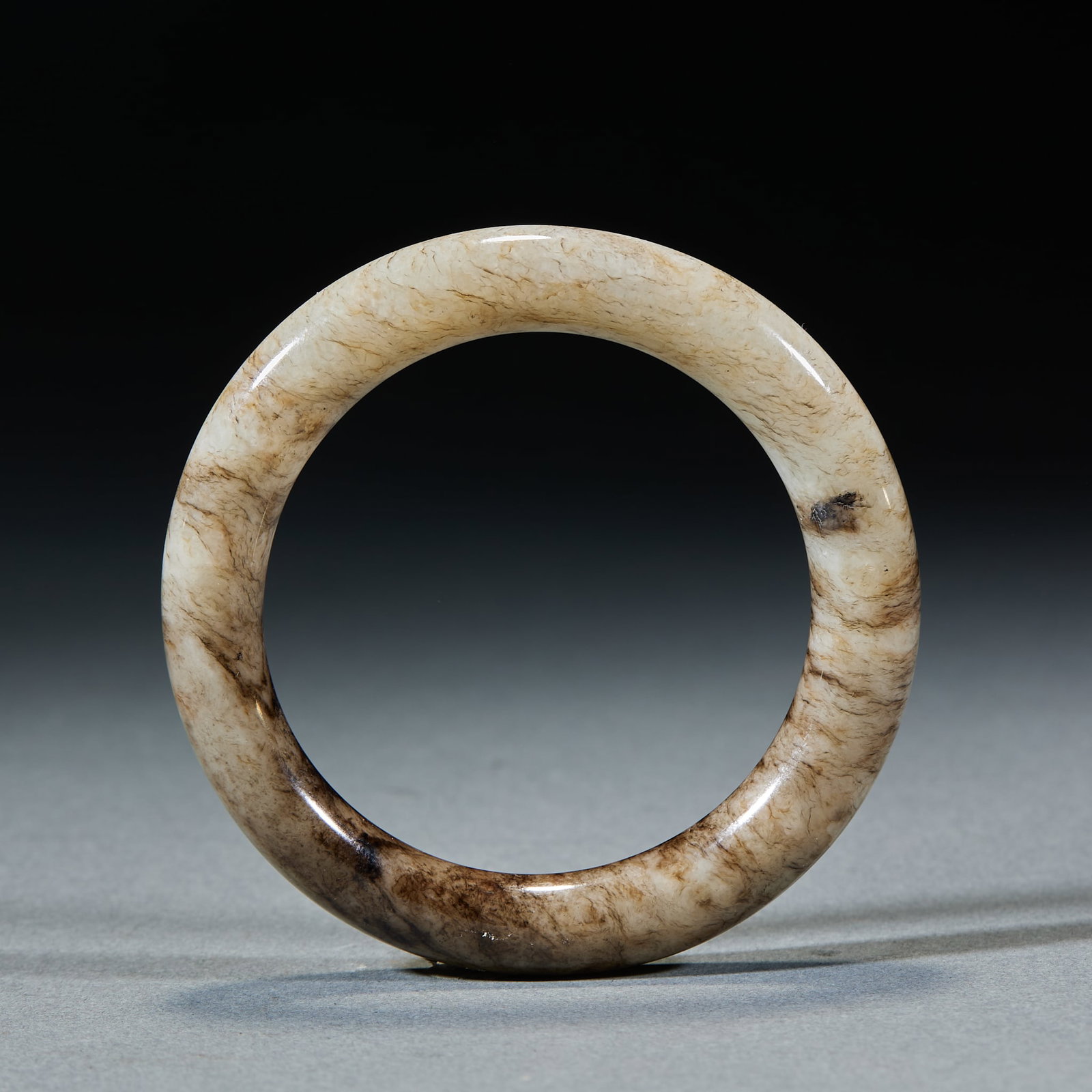 High Ancient Jade Bangle - 4
