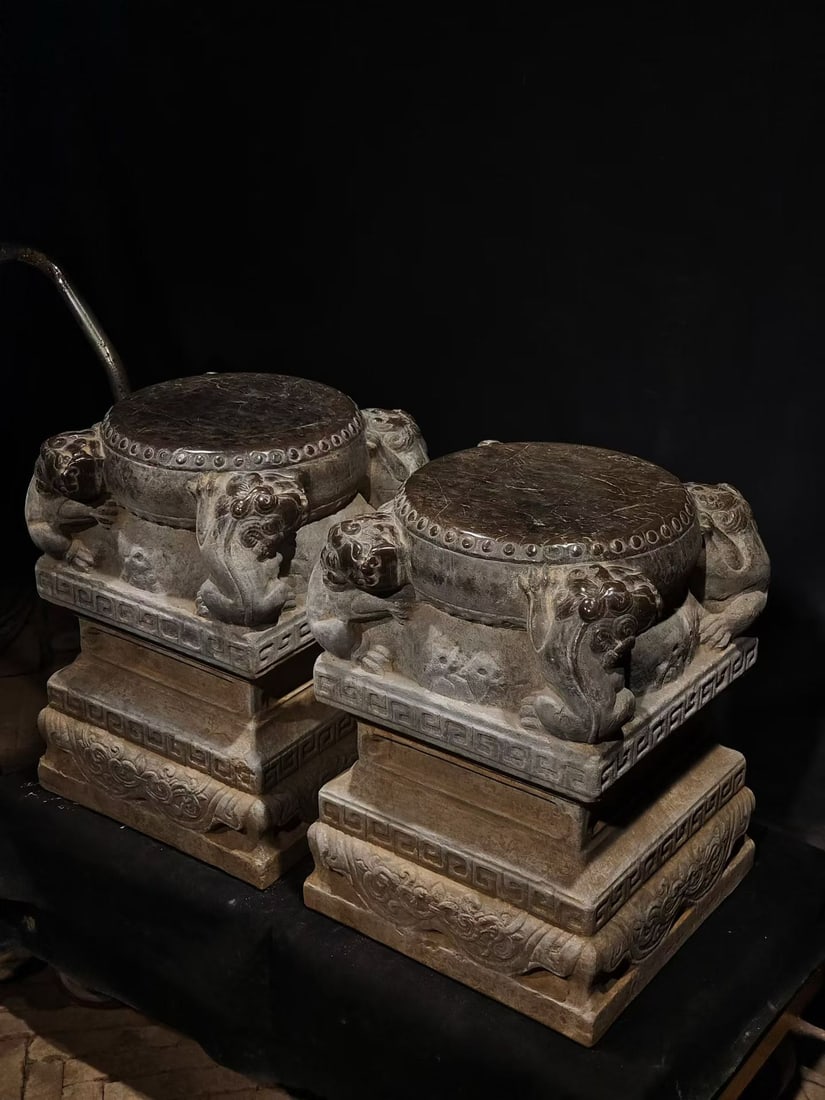 Bluestone Column Cap Stone - 5