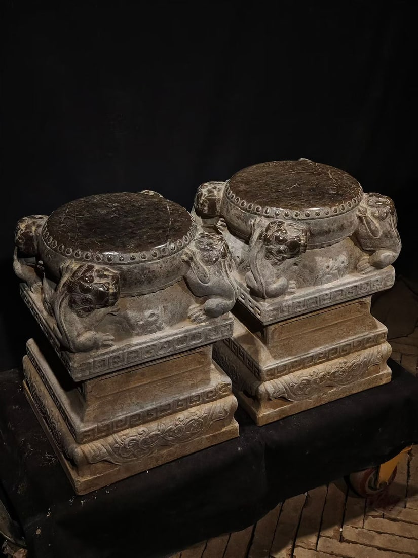 Bluestone Column Cap Stone - 8
