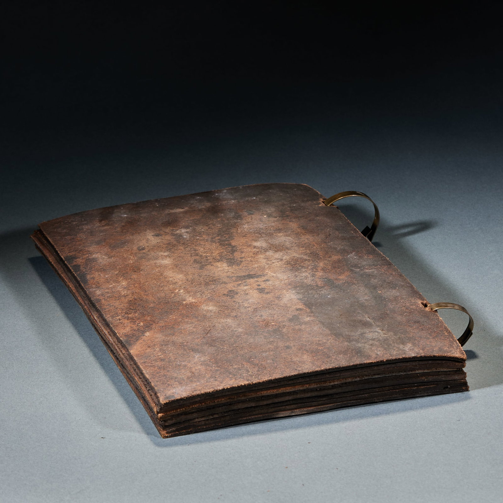 CinnabarInscribed Khitan Script Oxhide Buddhist Sutra - 12