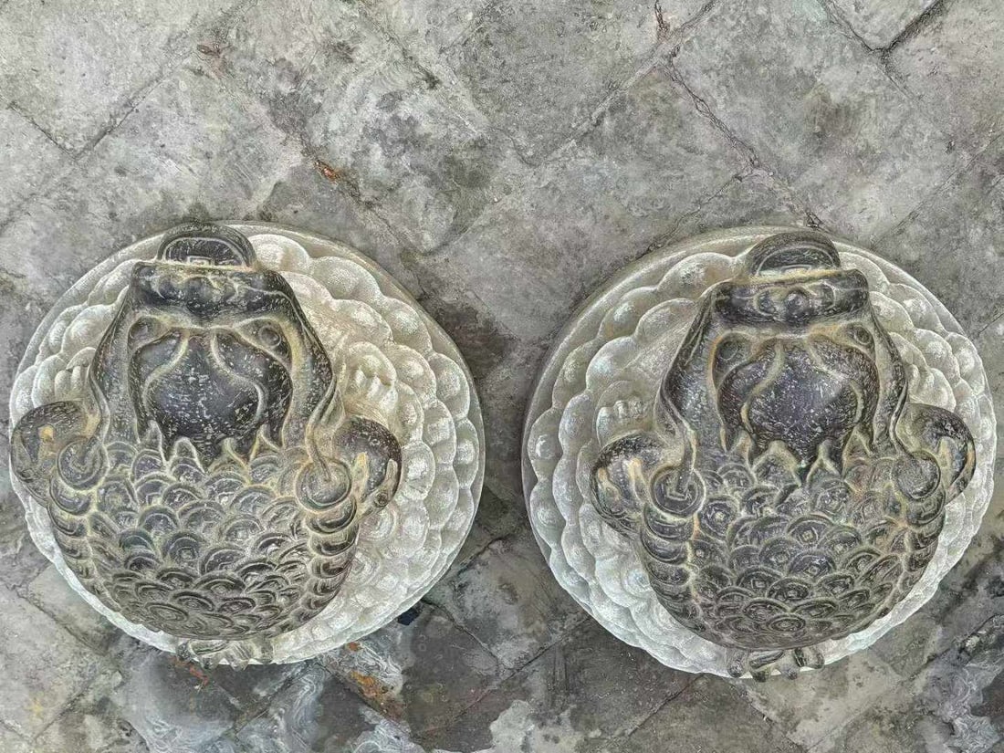 Bluestone Golden Toad Sculpture - 2