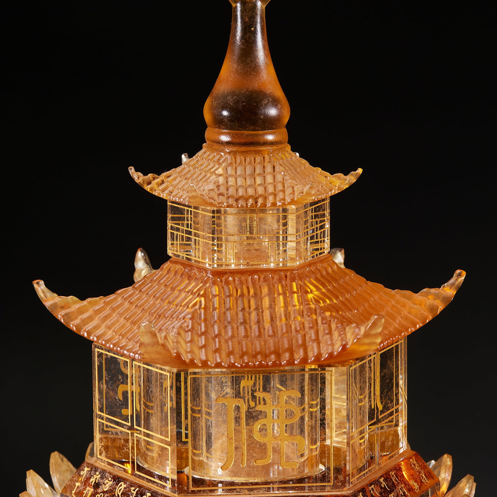 Crystal Relic Stupa - 14