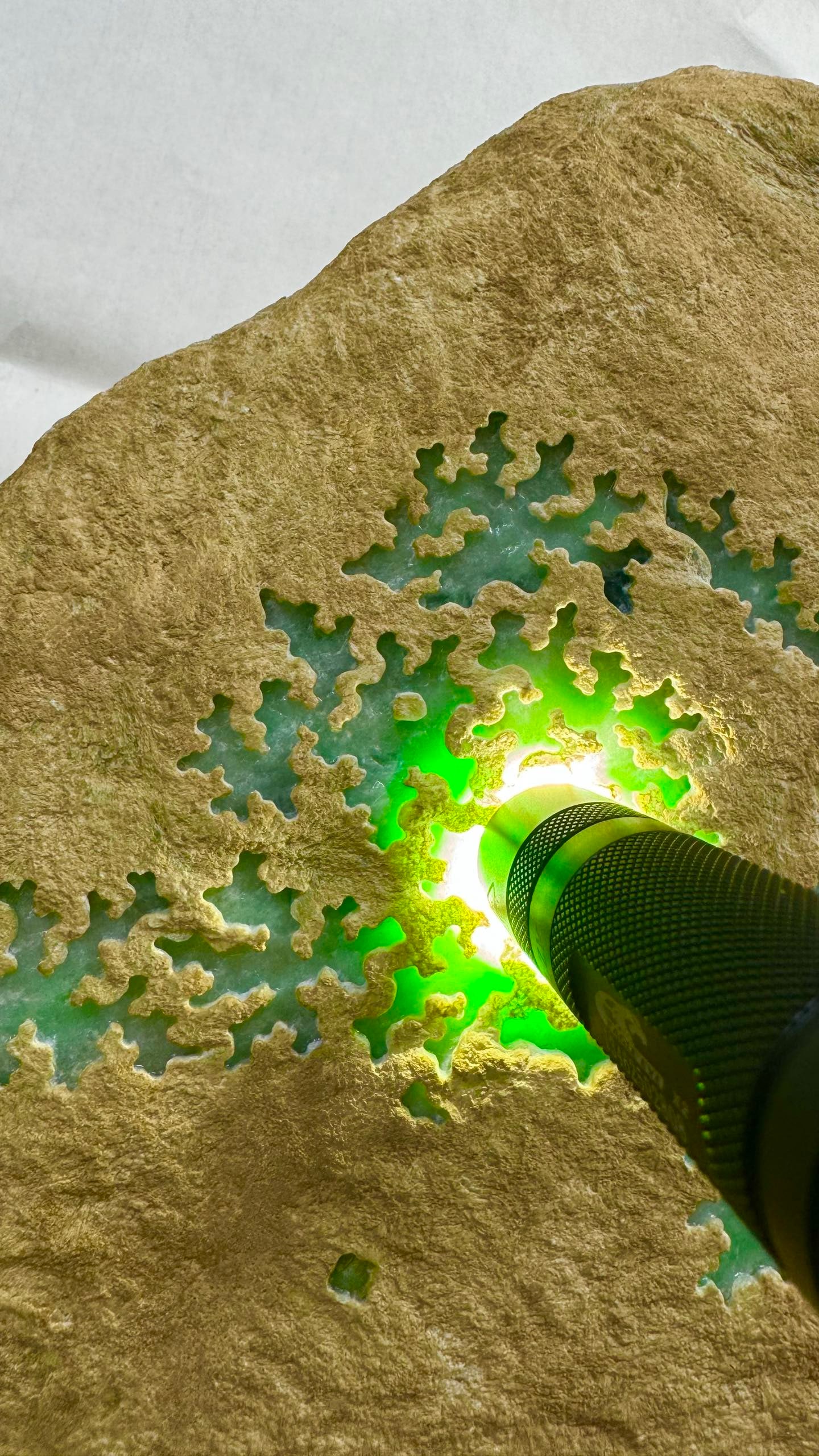 Natural Vivid Emerald Rough Stone - 7