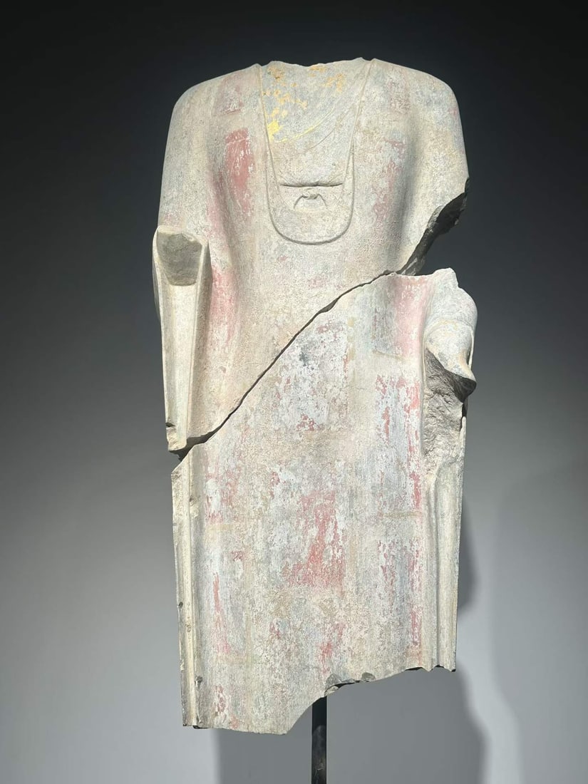 Qingzhou Buddha Statue: Qingzhou Buddha StatueH 85 cm, W 32 cm