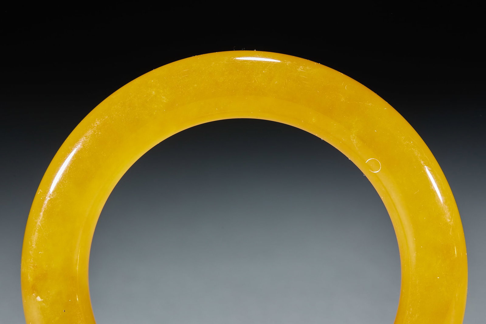 Yellow Jadeite Bangle - 2