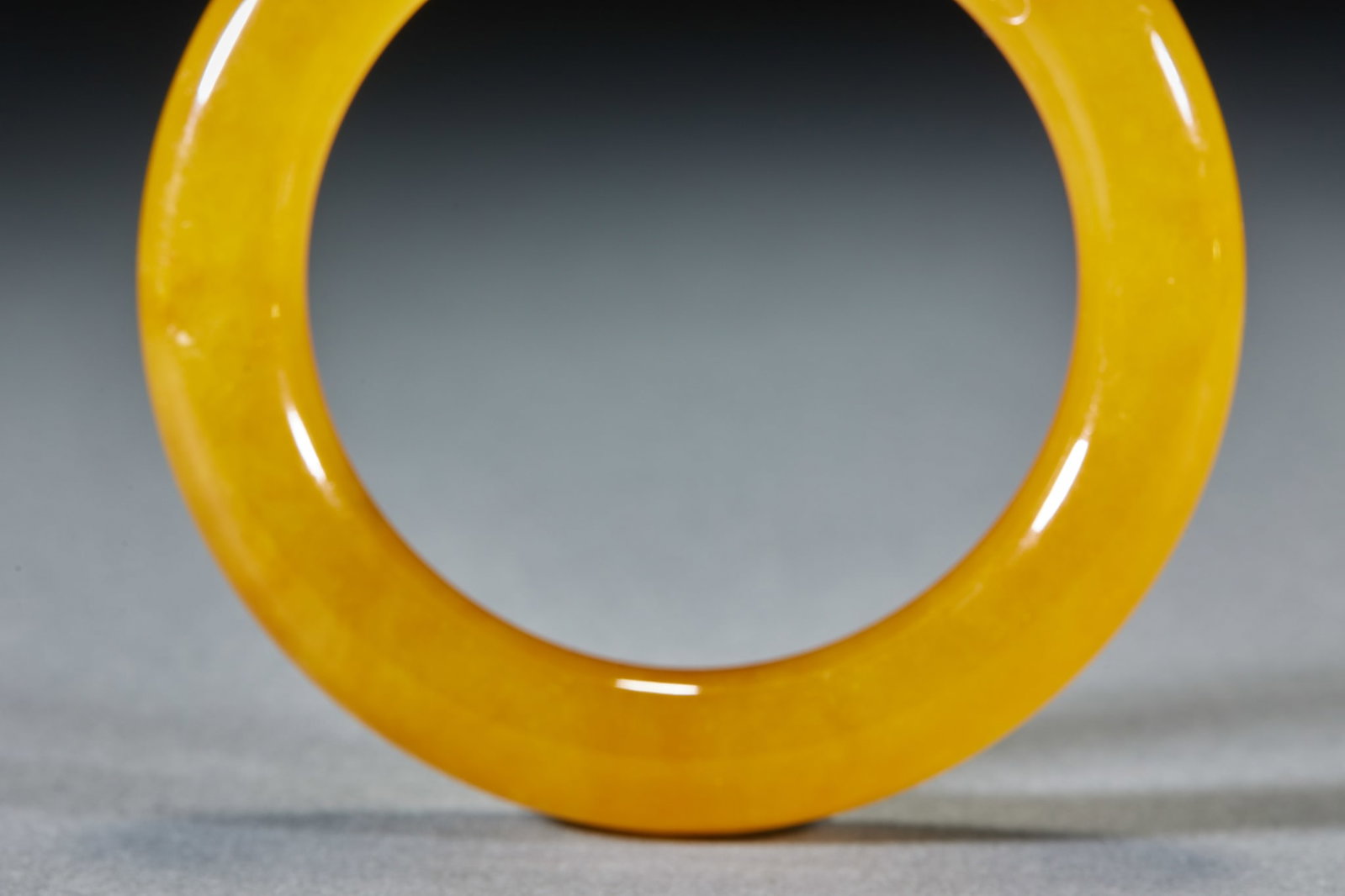 Yellow Jadeite Bangle - 3