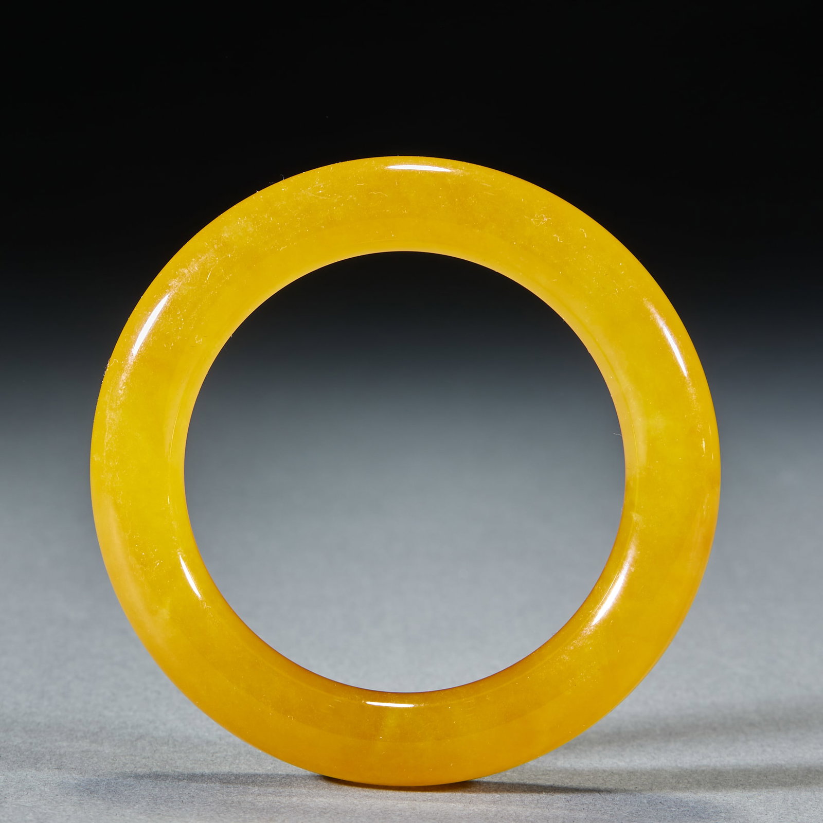 Yellow Jadeite Bangle - 5