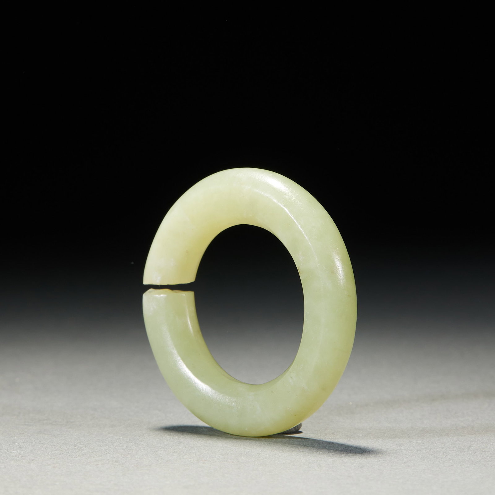Four Jade Jue Slit Discs - 2