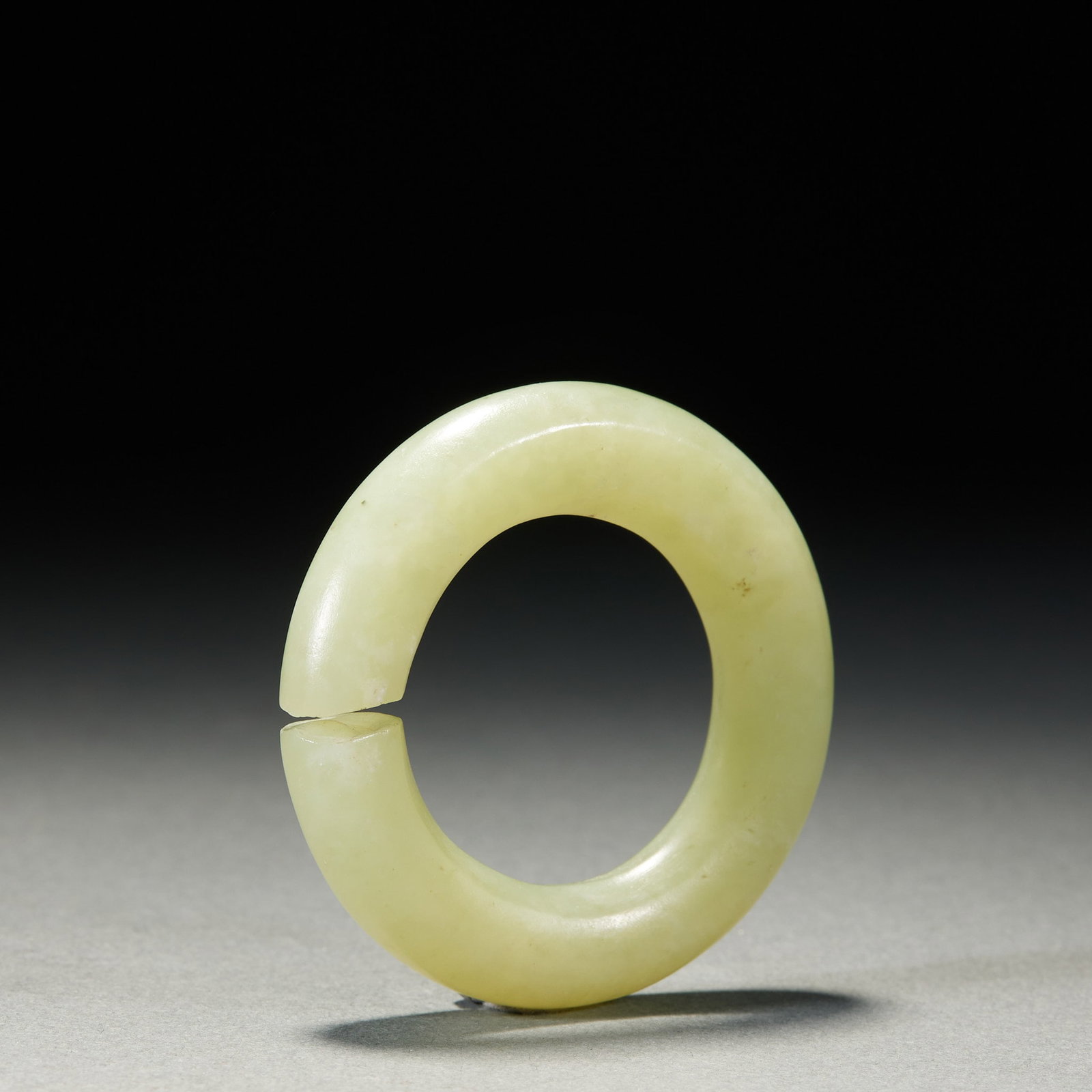 Four Jade Jue Slit Discs - 3