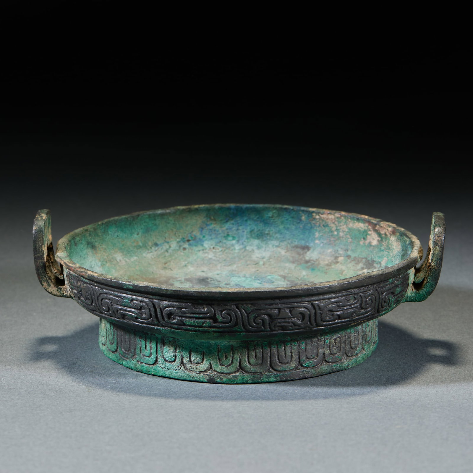 TwoEared Bronze Plate - 5
