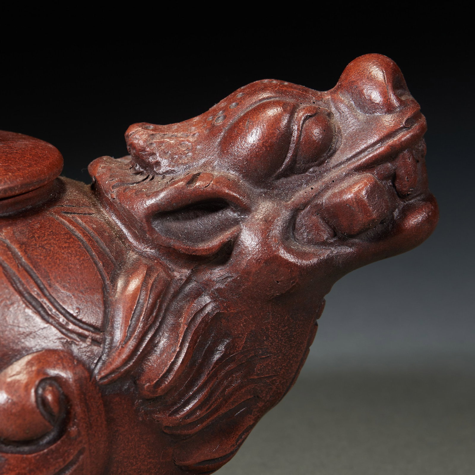 Chen Mingyuan Dragon Turtle teapot - 10