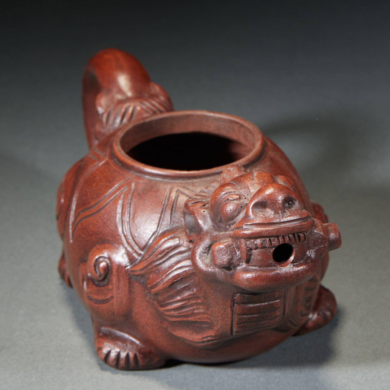Chen Mingyuan Dragon Turtle teapot - 14